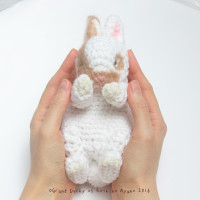 Amigurumi Brown Spot from “Goodnight Baby Bunny Series”  あみぐるみ「おやすみ赤ちゃんうさぎシリーズ」より茶色のスポット